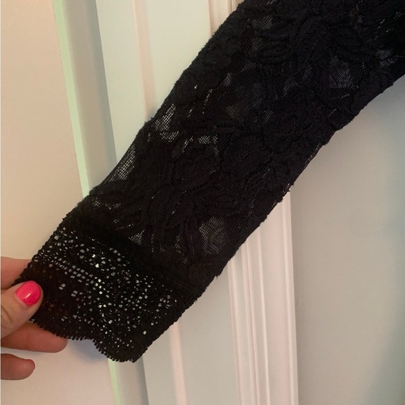 Free people black lace dress Xs - Picture 4 of 6